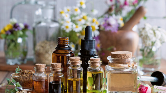 Alles duftet: Aromatherapie